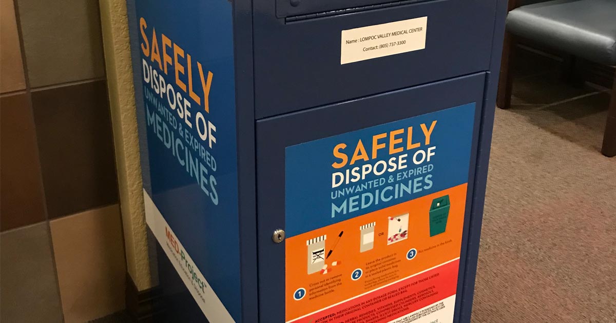 Easy Med Disposal Available at Secured Countywide Kiosks - Lompoc ...