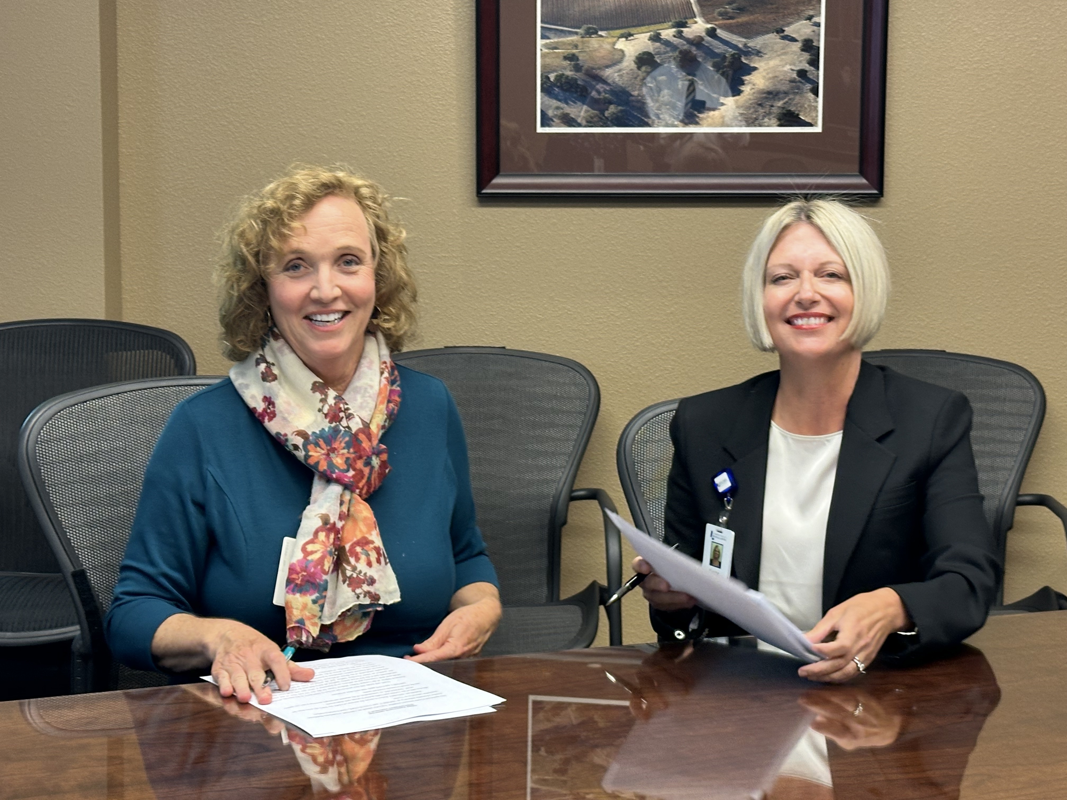 Yvette Cope and Leslie Kelley